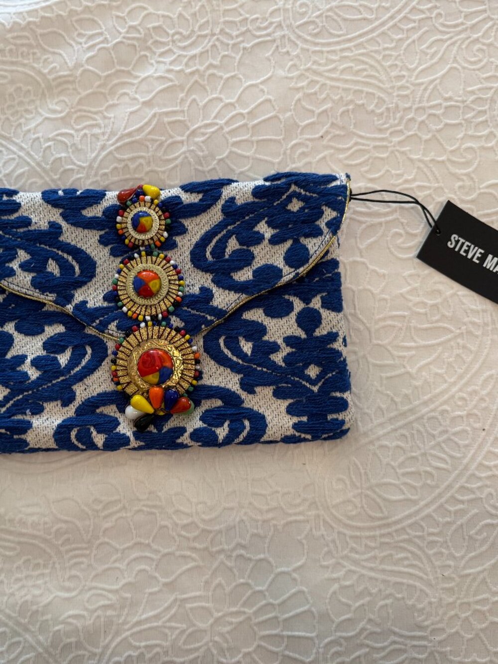 NWT Steve Madden Jzada Clutch fabric purse